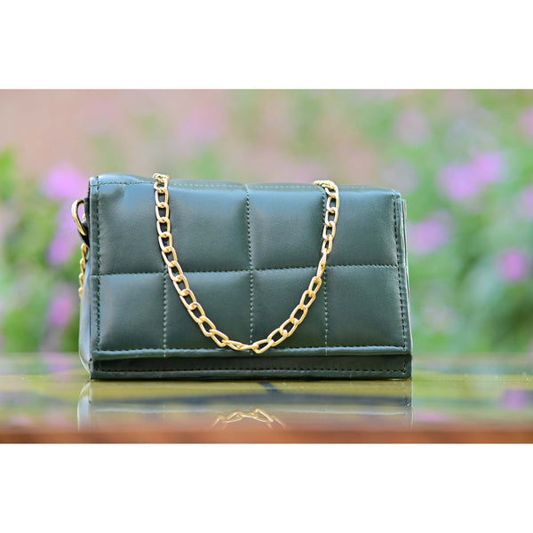Padded Petal Green
