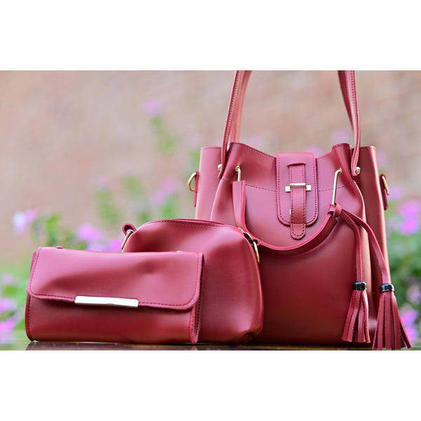 Swinging 3 Pcs Burgundy